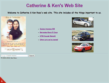 Tablet Screenshot of catherineandken.co.uk